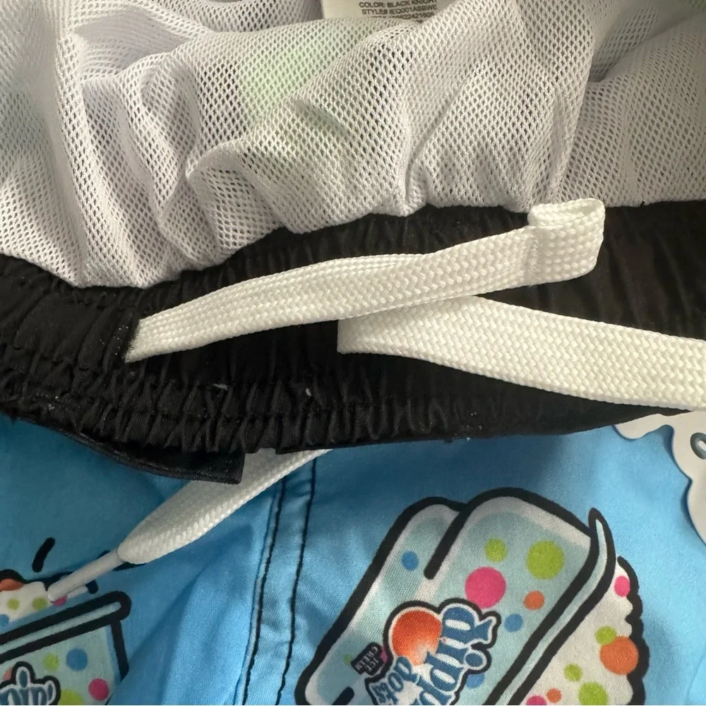 Dippin' Dots Ice Cream Boys UV50 Swim Trunks Shorts Size 10/12